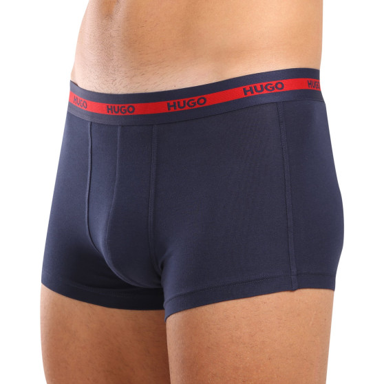 3PACK Boxershorts för herrar HUGO multicolour (50517883 960)