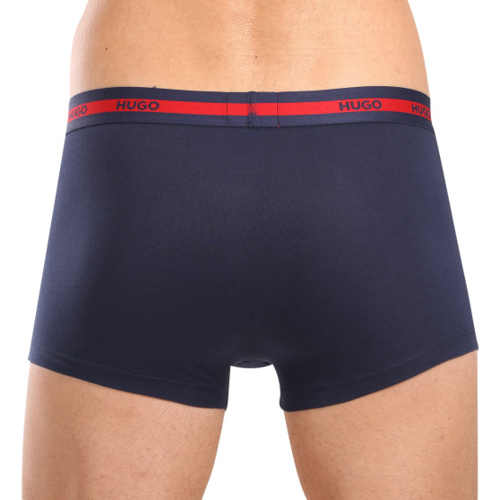 3PACK Boxershorts för herrar HUGO multicolour (50517883 960)