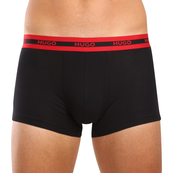 3PACK Boxershorts för herrar HUGO multicolour (50517883 960)