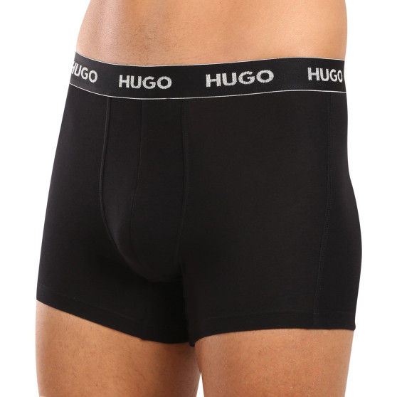 3PACK Boxershorts för herrar HUGO svart (50517886 991)