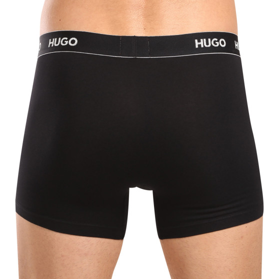 3PACK Boxershorts för herrar HUGO svart (50517886 991)