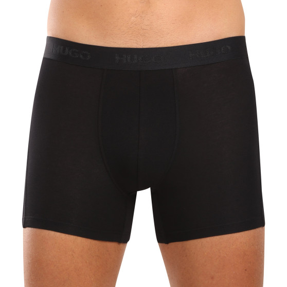 3PACK Boxershorts för herrar HUGO svart (50517886 991)