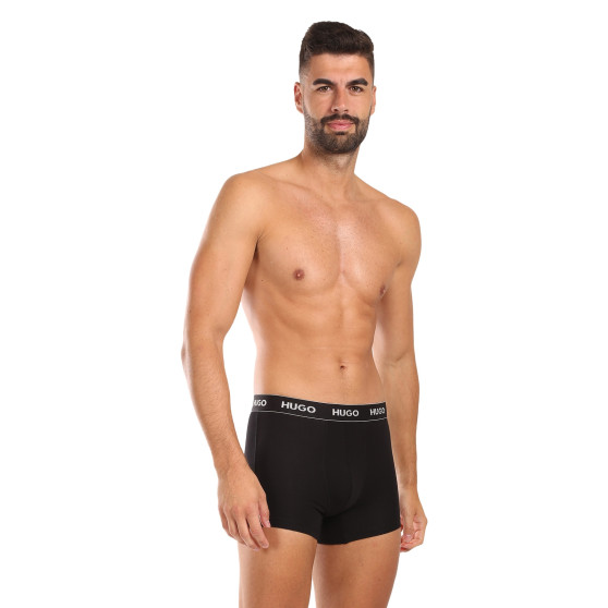 3PACK Boxershorts för herrar HUGO svart (50517886 991)