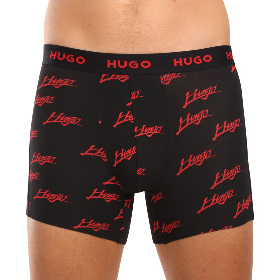 3PACK Boxershorts för herrar HUGO multicolour (50517887 984)