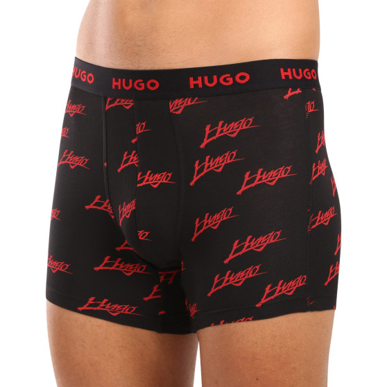 3PACK Boxershorts för herrar HUGO multicolour (50517887 984)