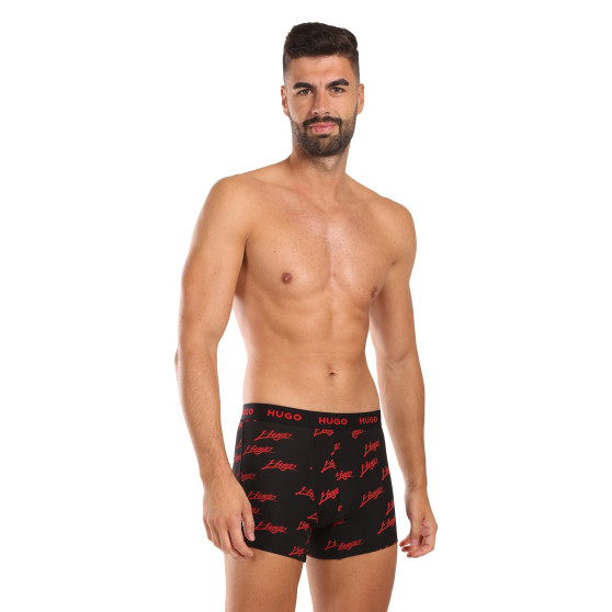 3PACK Boxershorts för herrar HUGO multicolour (50517887 984)