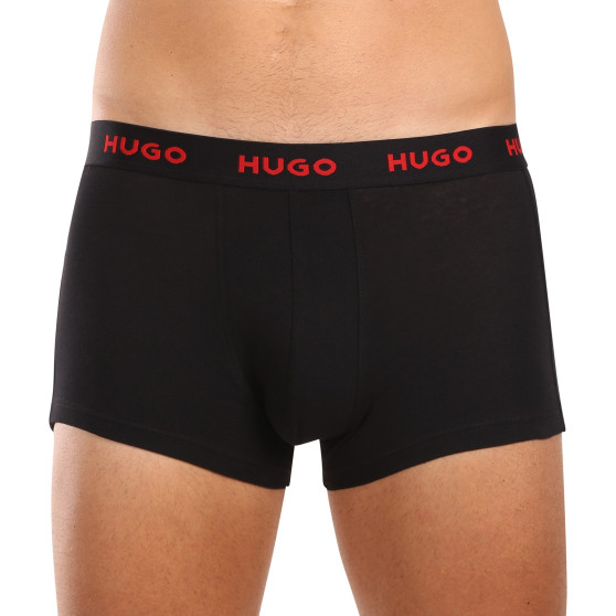 3PACK Boxershorts för herrar HUGO multicolour (50517894 980)