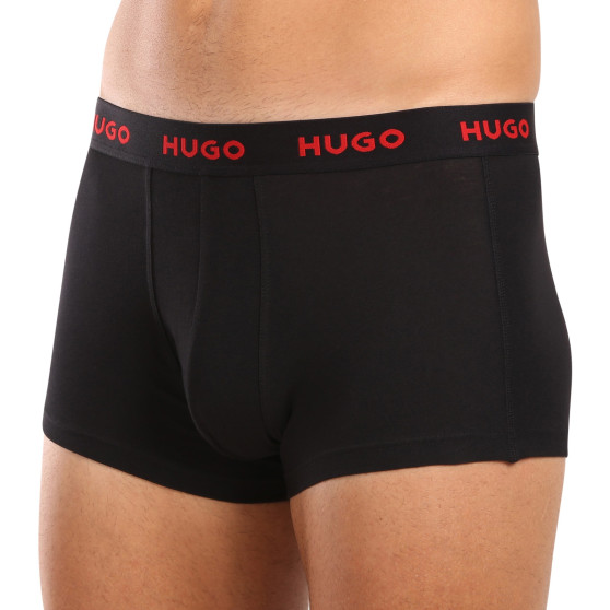 3PACK Boxershorts för herrar HUGO multicolour (50517894 980)