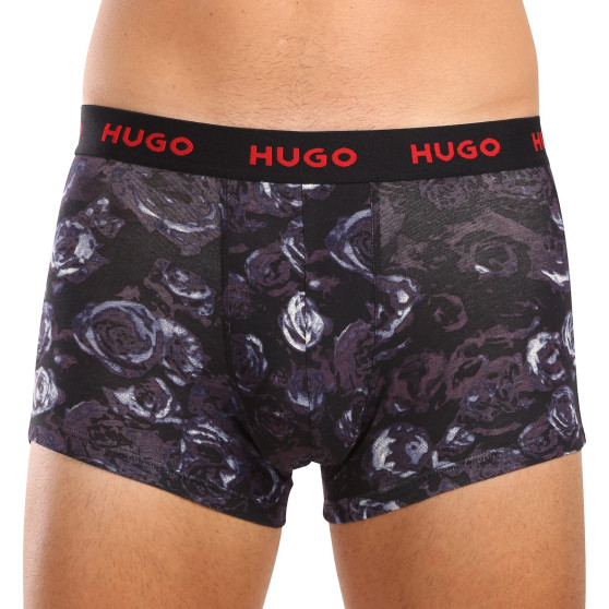 3PACK Boxershorts för herrar HUGO multicolour (50517894 982)