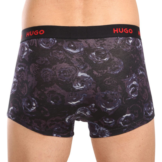 3PACK Boxershorts för herrar HUGO multicolour (50517894 982)