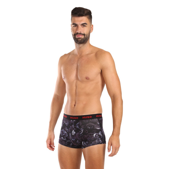 3PACK Boxershorts för herrar HUGO multicolour (50517894 982)