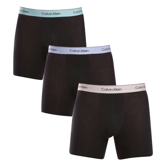 3PACK Boxershorts för herrar Calvin Klein svart (NB3964A-U2Y)