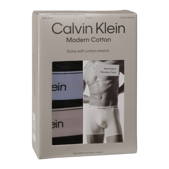 3PACK Boxershorts för herrar Calvin Klein svart (NB3964A-U2Y)