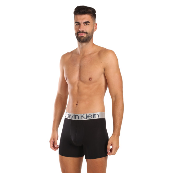 3PACK Boxershorts för herrar Calvin Klein svart (NB3131A-PZE)