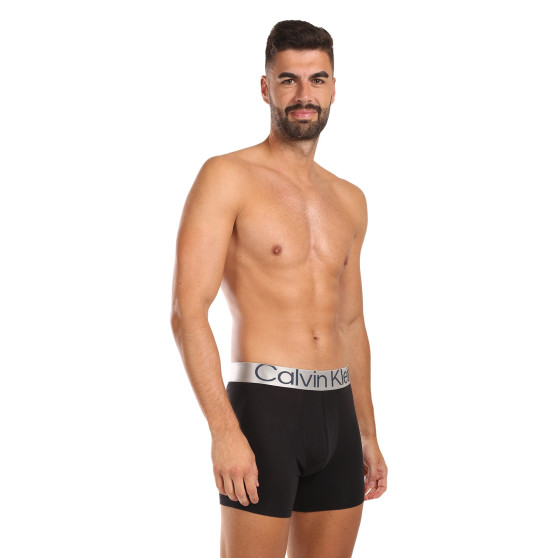 3PACK Boxershorts för herrar Calvin Klein svart (NB3131A-PZE)