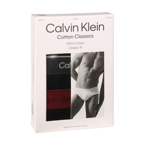 3PACK herrkalsonger Calvin Klein svart (NB3998A-PRU)