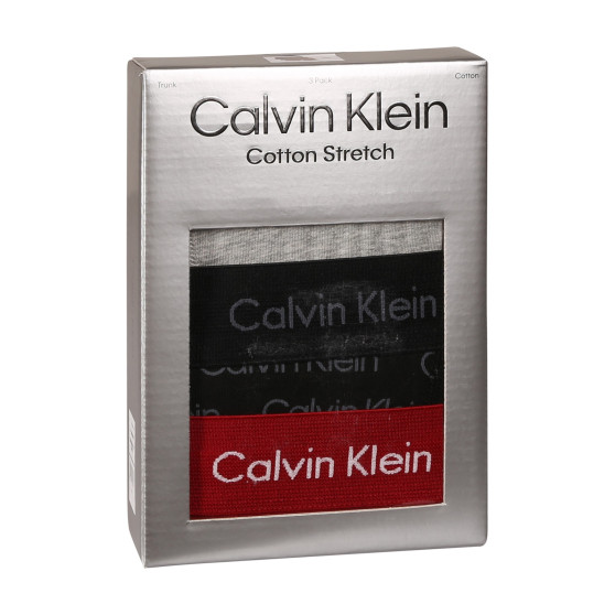 3PACK Boxershorts för herrar Calvin Klein multicolour (NB3056A-QYP)