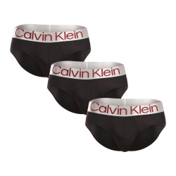 3PACK herrkalsonger Calvin Klein svart (NB3073A-Q09)