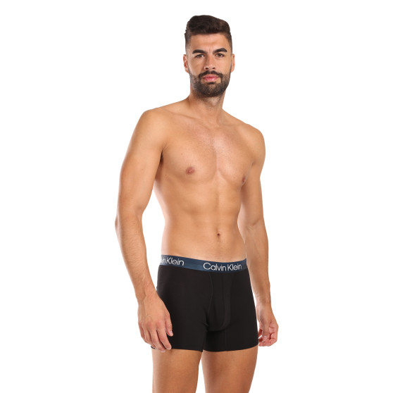 3PACK Boxershorts för herrar Calvin Klein svart (NB2971A-PZI)