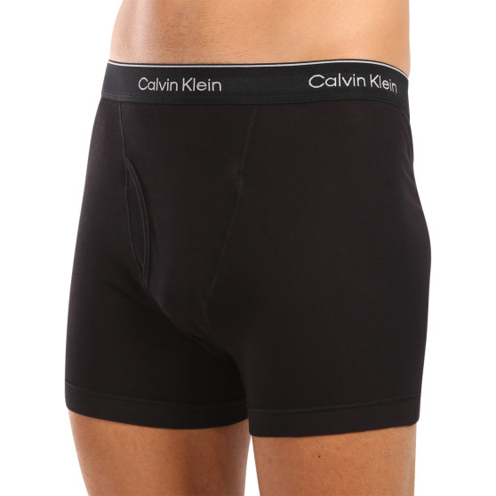 3PACK Boxershorts för herrar Calvin Klein svart (NB4003A-001)