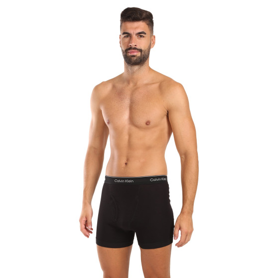 3PACK Boxershorts för herrar Calvin Klein svart (NB4003A-001)