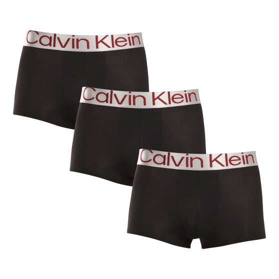 3PACK Boxershorts för herrar Calvin Klein svart (NB3074A-Q09)