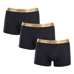 3PACK Boxershorts för herrar Tommy Hilfiger mörkblå (UM0UM03411 0TU)