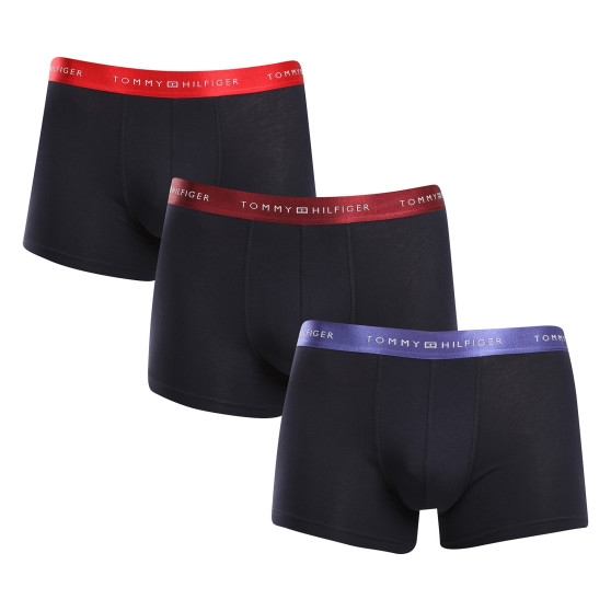 3PACK Boxershorts för herrar Tommy Hilfiger svart (UM0UM03411 0WP)