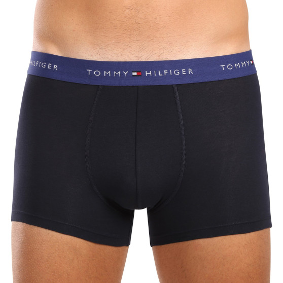 3PACK Boxershorts för herrar Tommy Hilfiger mörkblå (UM0UM02763 0WN)