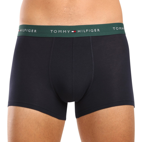 3PACK Boxershorts för herrar Tommy Hilfiger mörkblå (UM0UM02763 0WN)