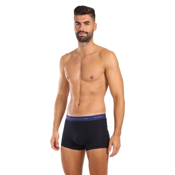 3PACK Boxershorts för herrar Tommy Hilfiger mörkblå (UM0UM02763 0WN)