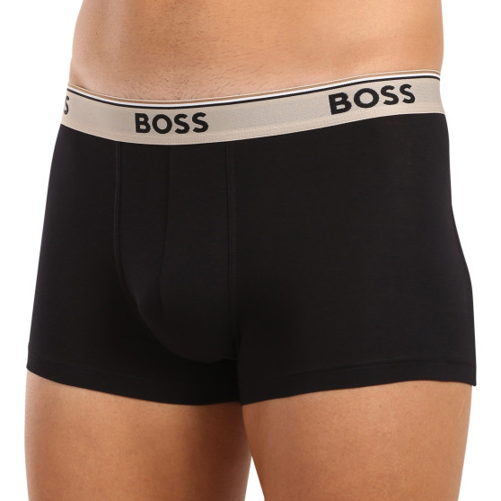 3PACK Boxershorts för herrar BOSS svart (50517827 968)