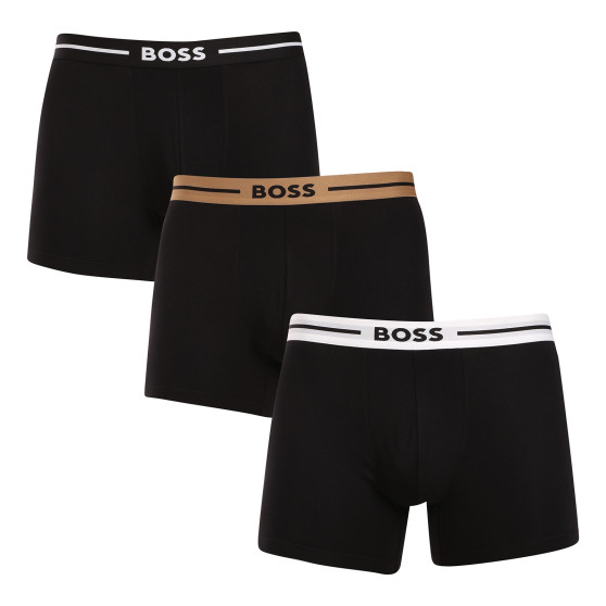 3PACK Boxershorts för herrar BOSS svart (50517834 981)