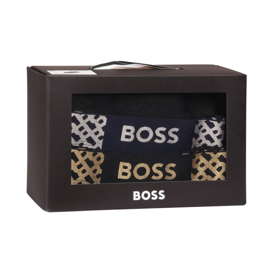 3PACK Boxershorts för herrar BOSS svart (50524525 984)