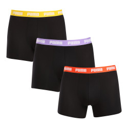 3PACK Boxershorts för herrar Puma svart (701226820 009)