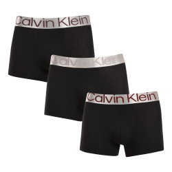 3PACK Boxershorts för herrar Calvin Klein svart (NB3130A-Q0K)