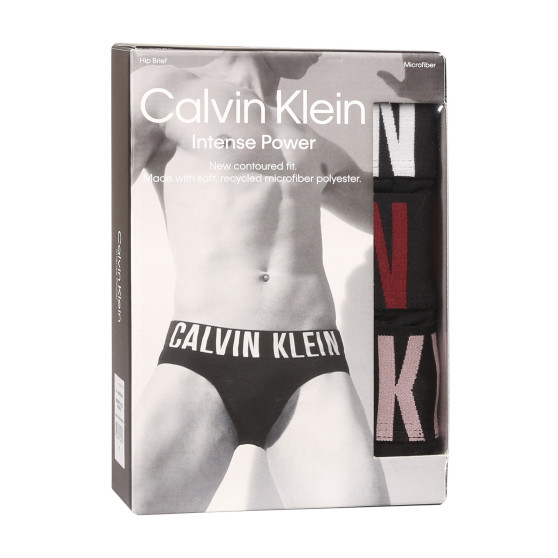 3PACK herrkalsonger Calvin Klein svart (NB3610A-Q1S)