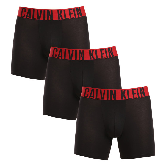 3PACK Boxershorts för herrar Calvin Klein svart (NB3609A-Q5W)