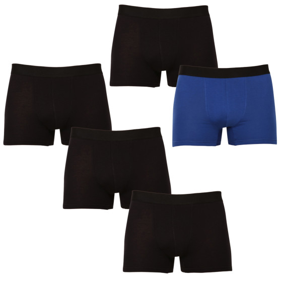 5PACK Boxershorts för herrar Nedeto multicolour (5NDTB1001)