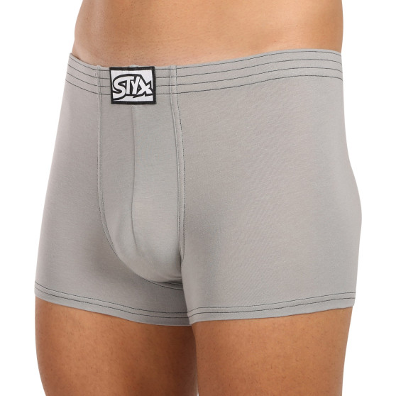 Boxershorts för herrar Styx classic rubber ljusgrå (Q1062)