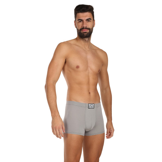 Boxershorts för herrar Styx classic rubber ljusgrå (Q1062)